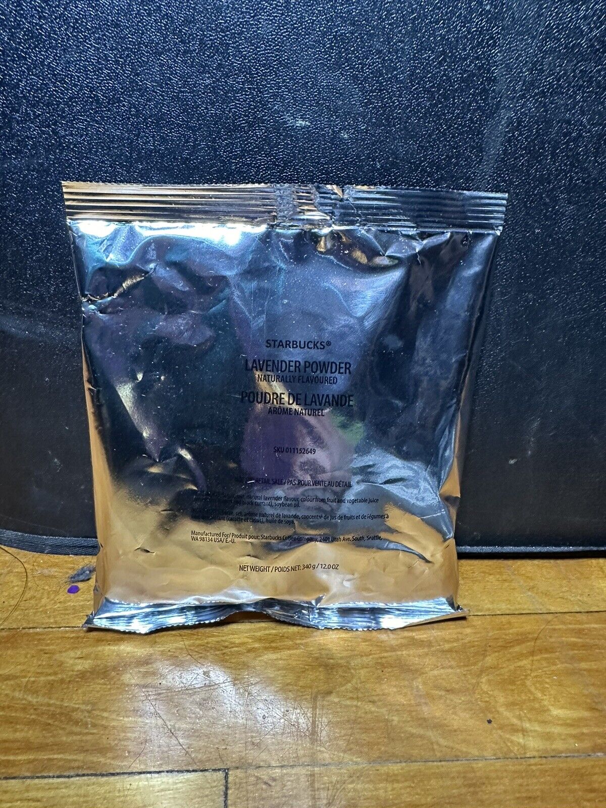 Starbucks Lavender Powder 12oz Sealed Bag