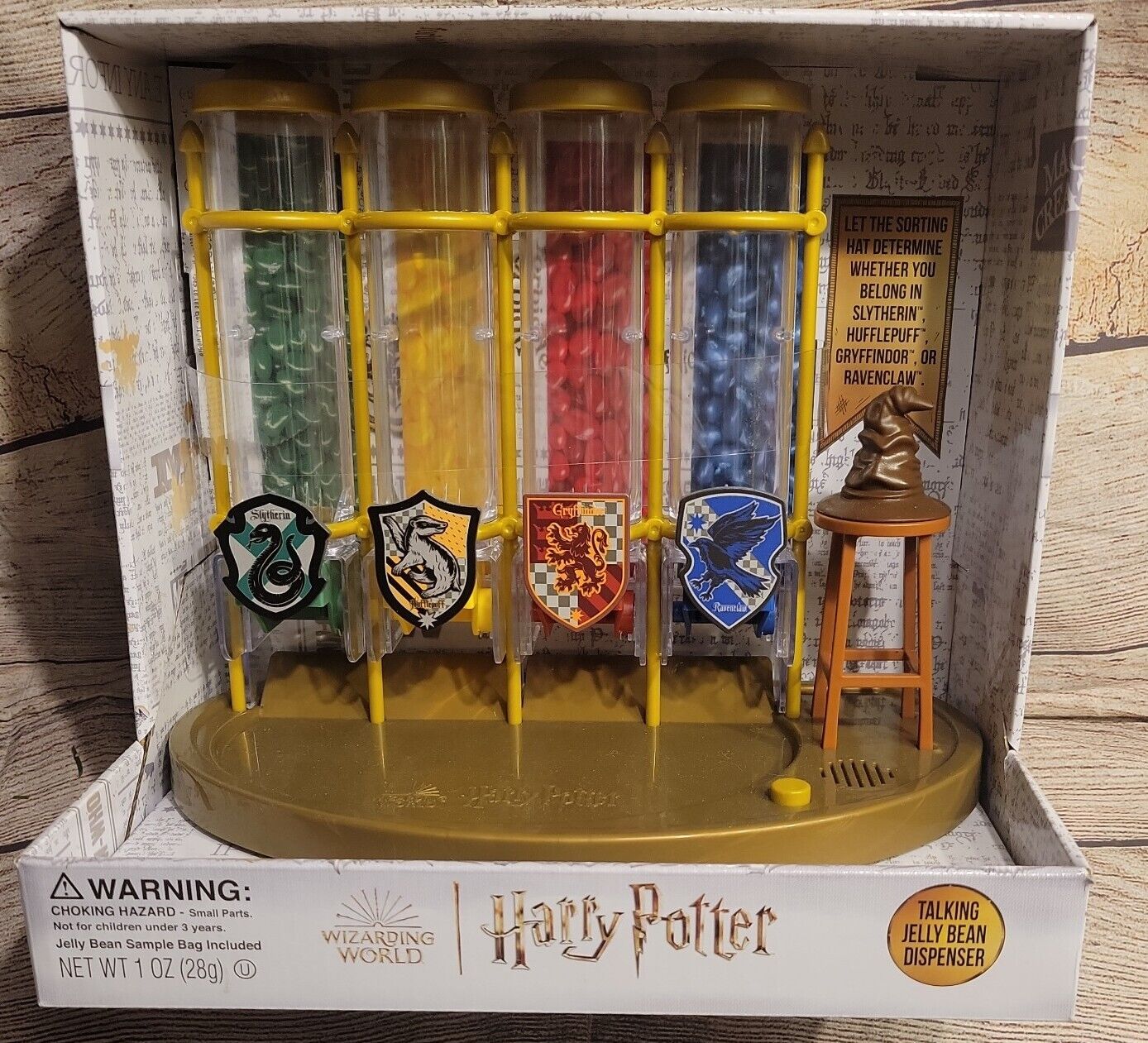 Jelly Belly House Points Dispensor, Hogwarts Sorting Hat, Harry Potter Wizarding