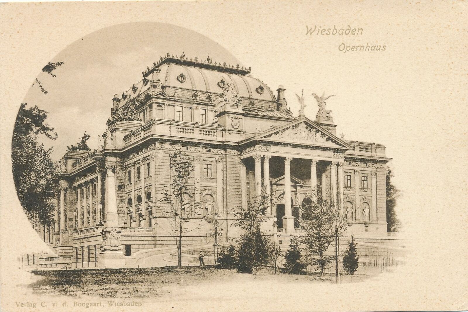 WIESBADEN - Opernhaus - Germany - udb (pre 1908)