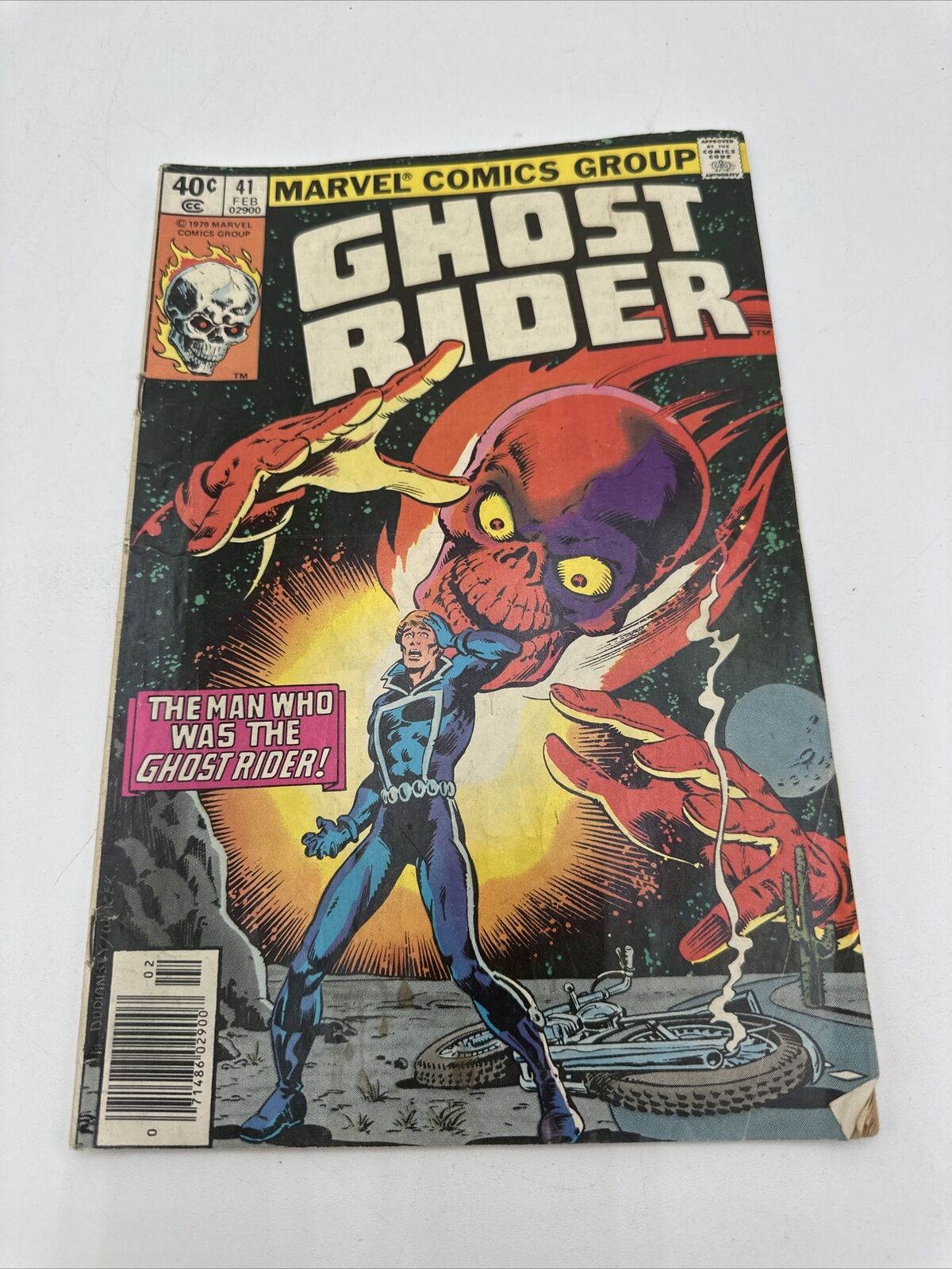 Ghost Rider #41 (1979, Marvel Comics) The Man Who Was  The GHOST RIDER 