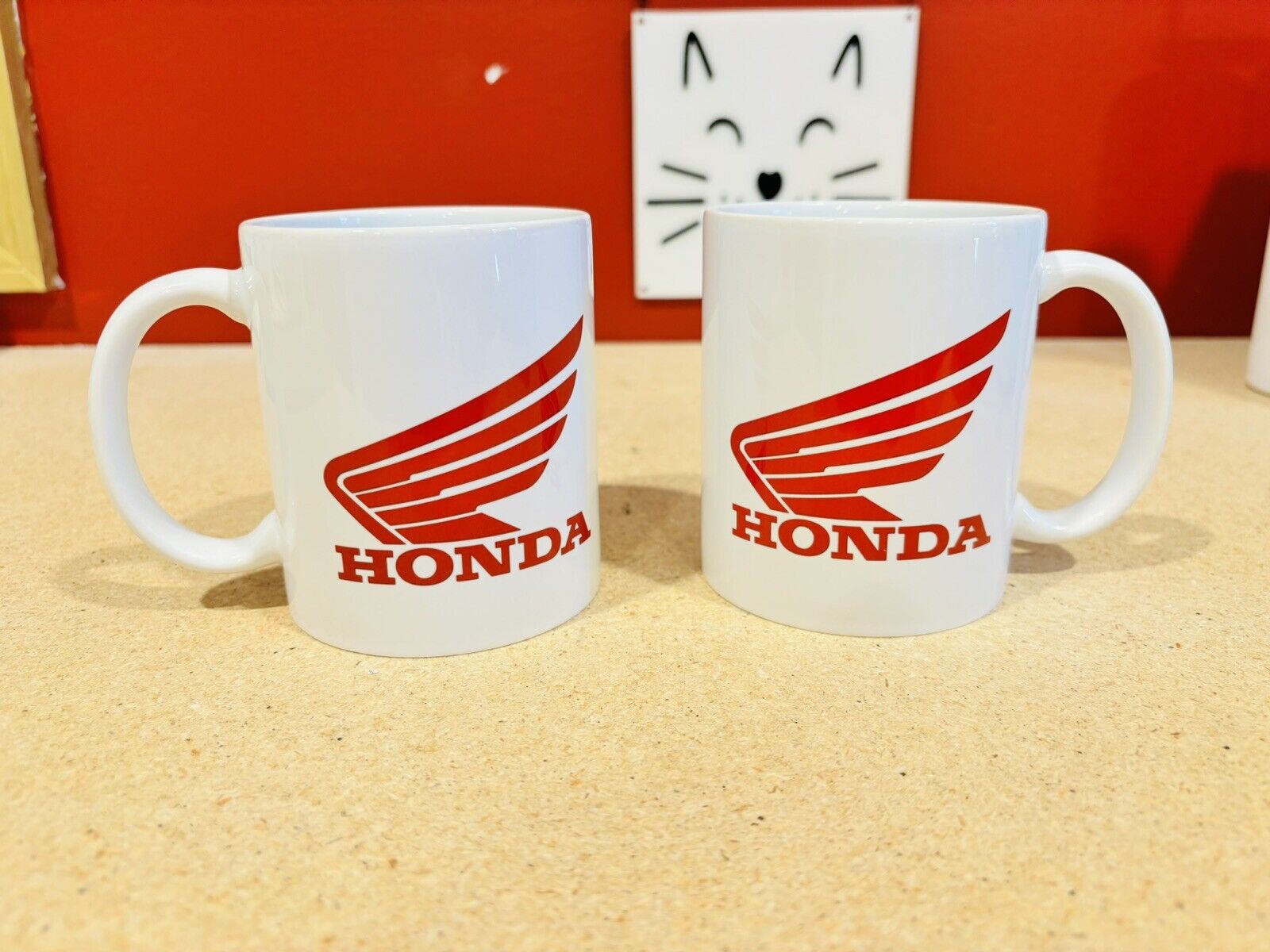 TWO Custom Honda 11oz. Or 15oz. Coffee Mugs + 