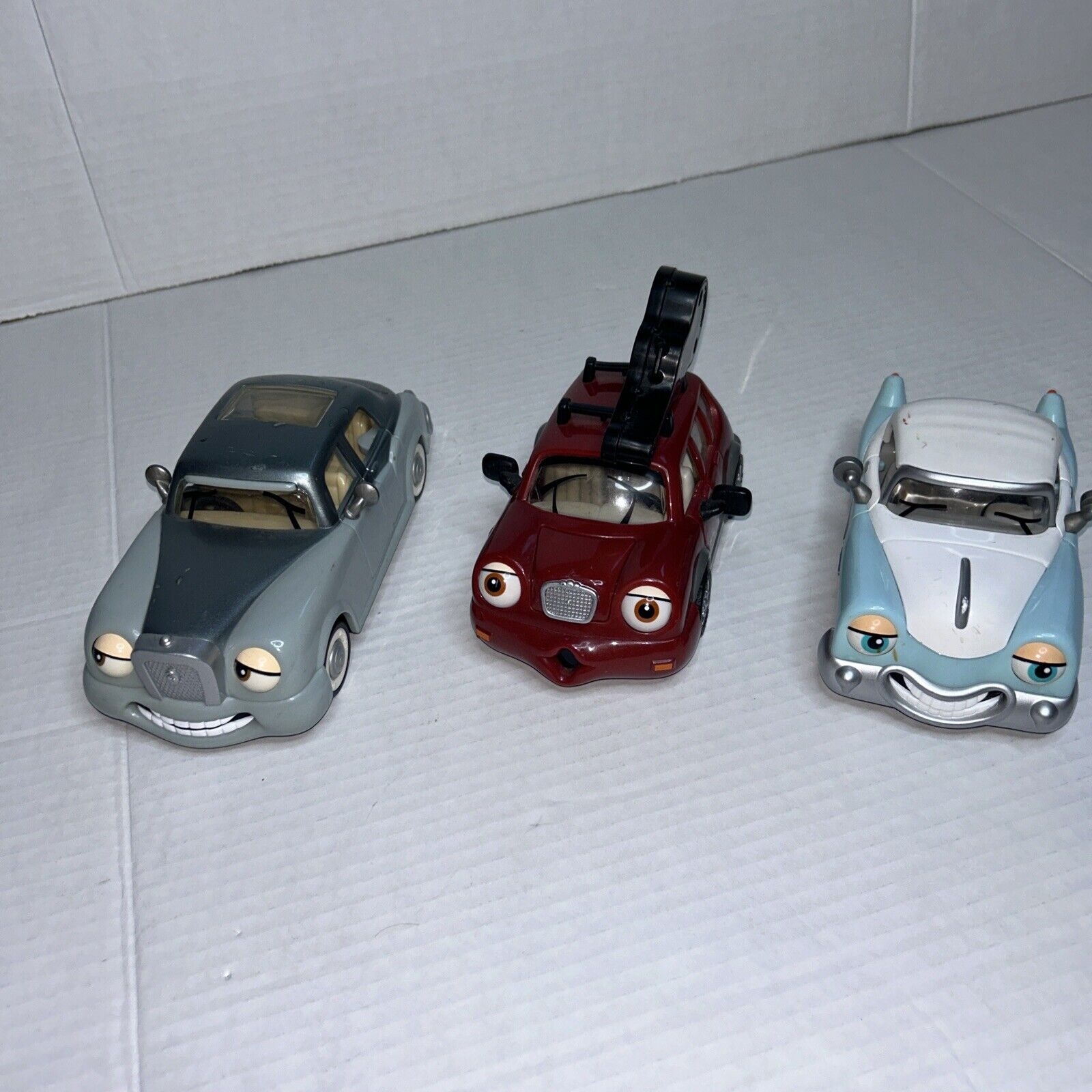 Vintage Chevron Cars Collectible Toy Vehicles No. 25,23,27 Lot Of 3