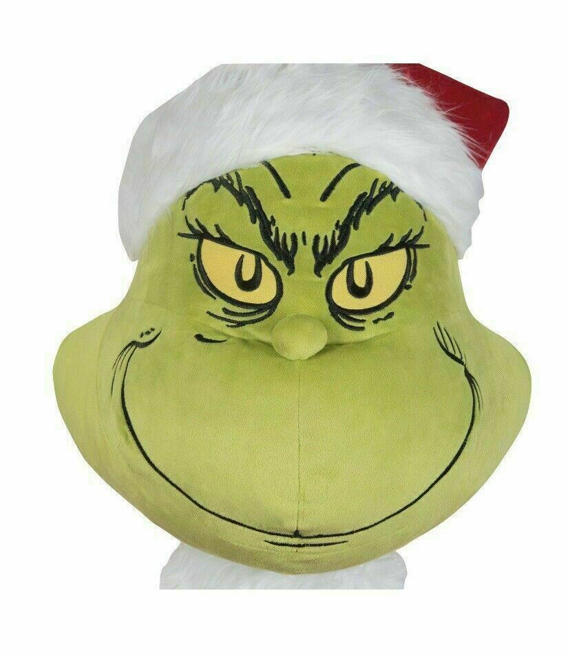 Life Size Animated GRINCH Christmas Prop Speaks SInging Gemmy 5.74 Ft NEW in BOX