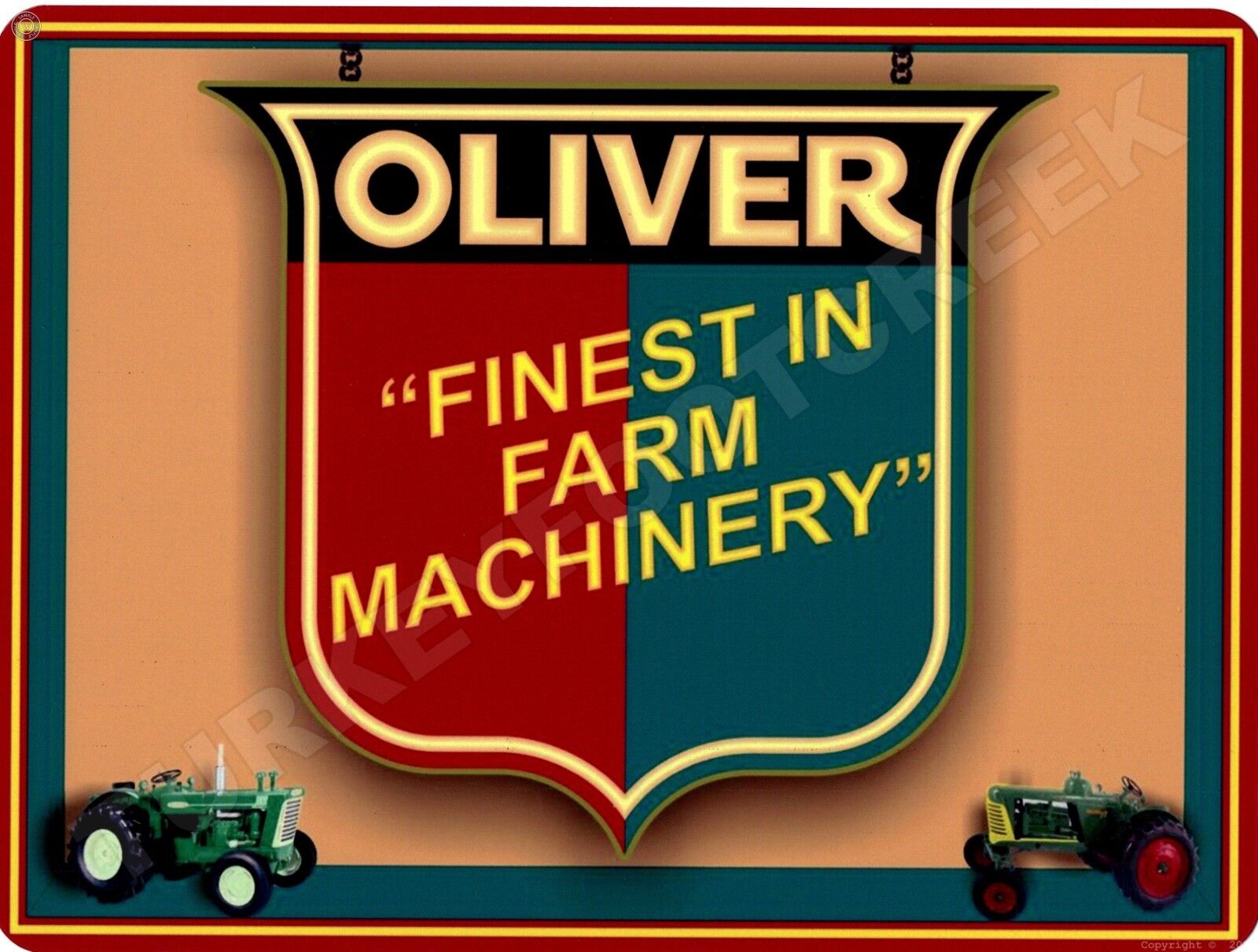 Oliver Tractor Finest 9
