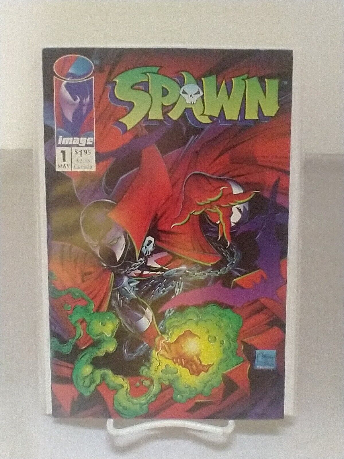Spawn (1992) #1 1st Appearance Spawn Direct Market VF