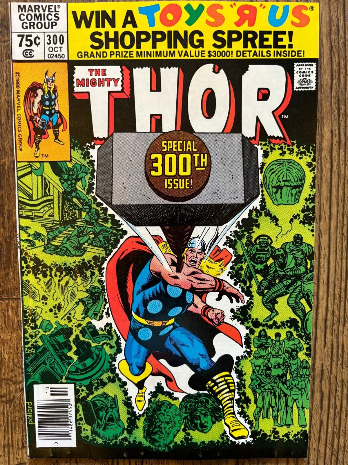 Thor #300 Newsstand 1980 VF/+