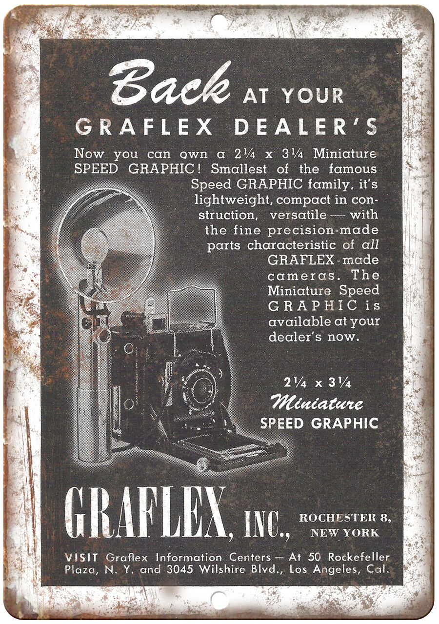 1946 - Kodak Graflex Speed Graphic Camera - 12\