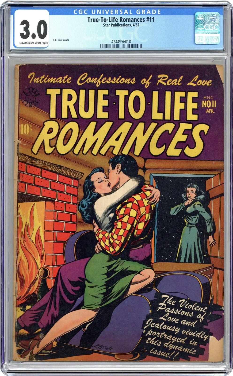 True to Life Romances #11 CGC 3.0 1952 4244956010