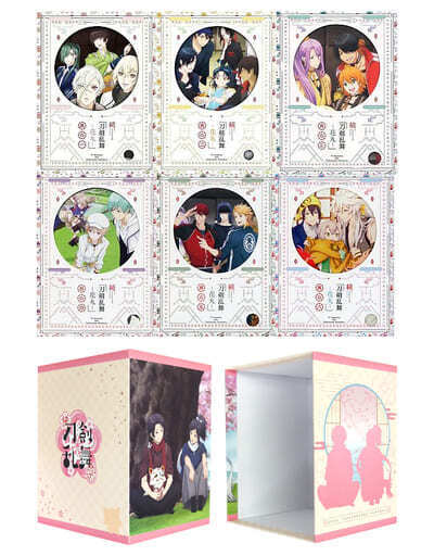 Anime Dvd Zoku Touken Ranbu -Hanamaru- First Production Limited Edition All 6 Vo