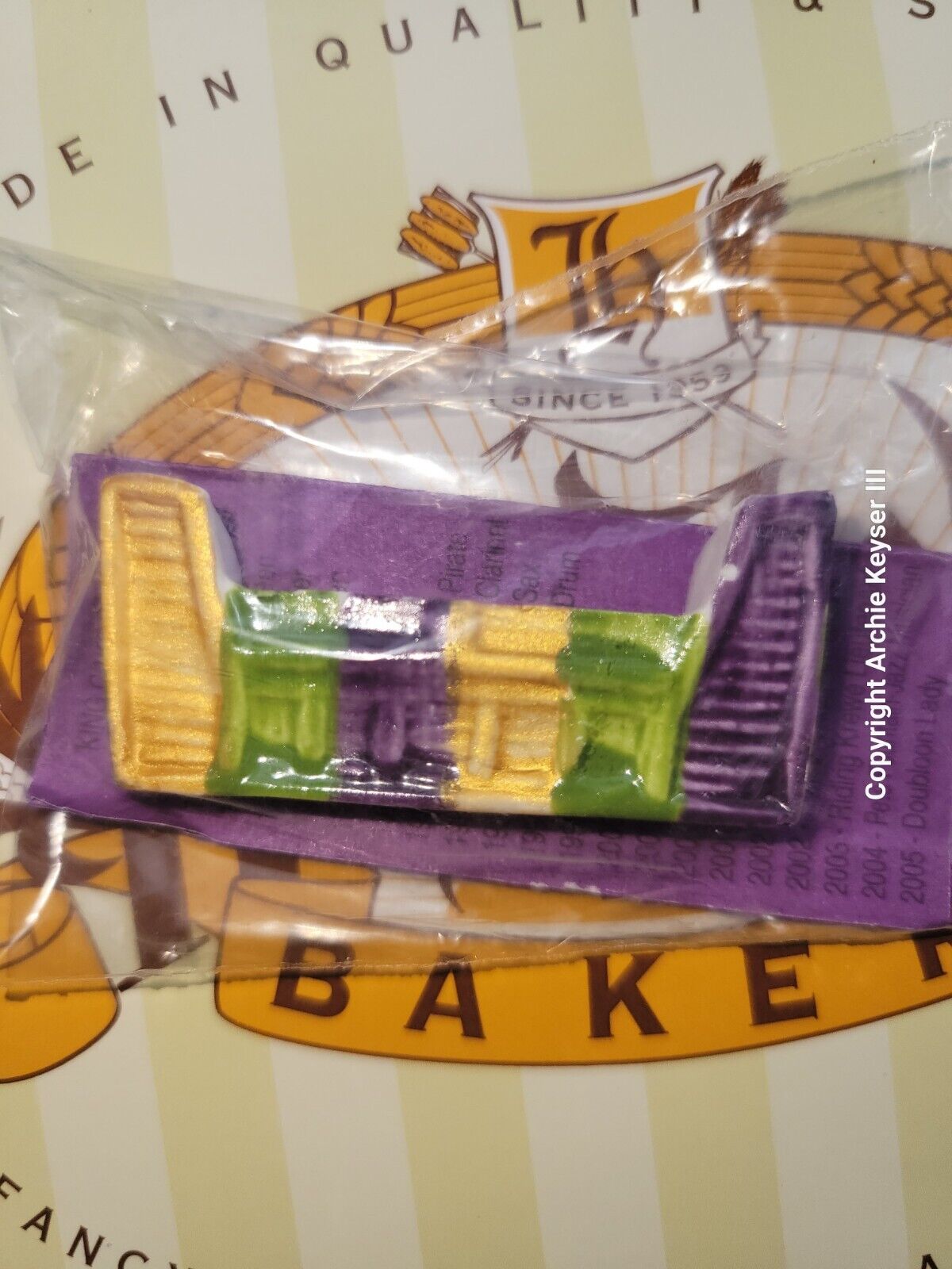 2024 Haydel's Gallier Hall Parade Stands  King Cake Baby Mardi Gras