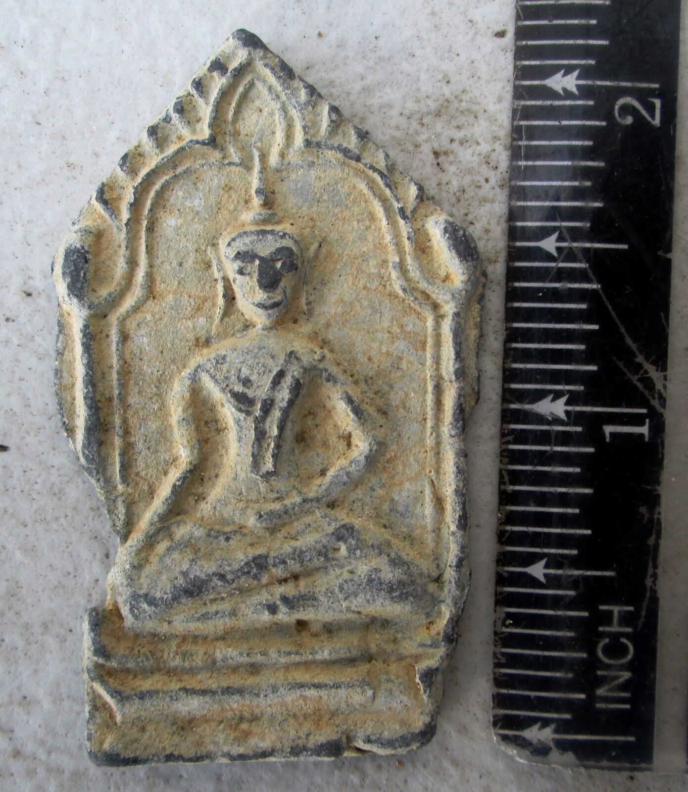 RARE Hariphunchai Period Buddhist Temple Relic Ornament