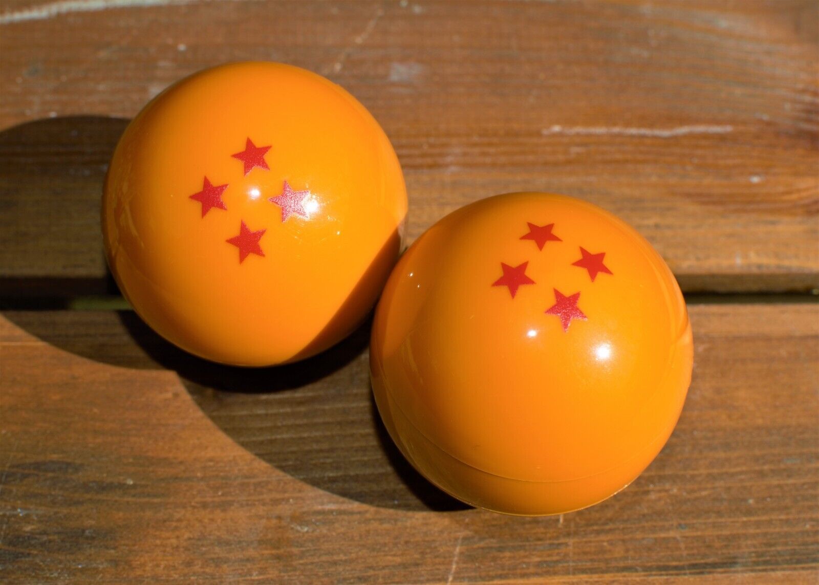 Orange Dragon Ball Z Herb Spice Grinder, Goku, Aluminum, Alloy 3 Piece 4 Star