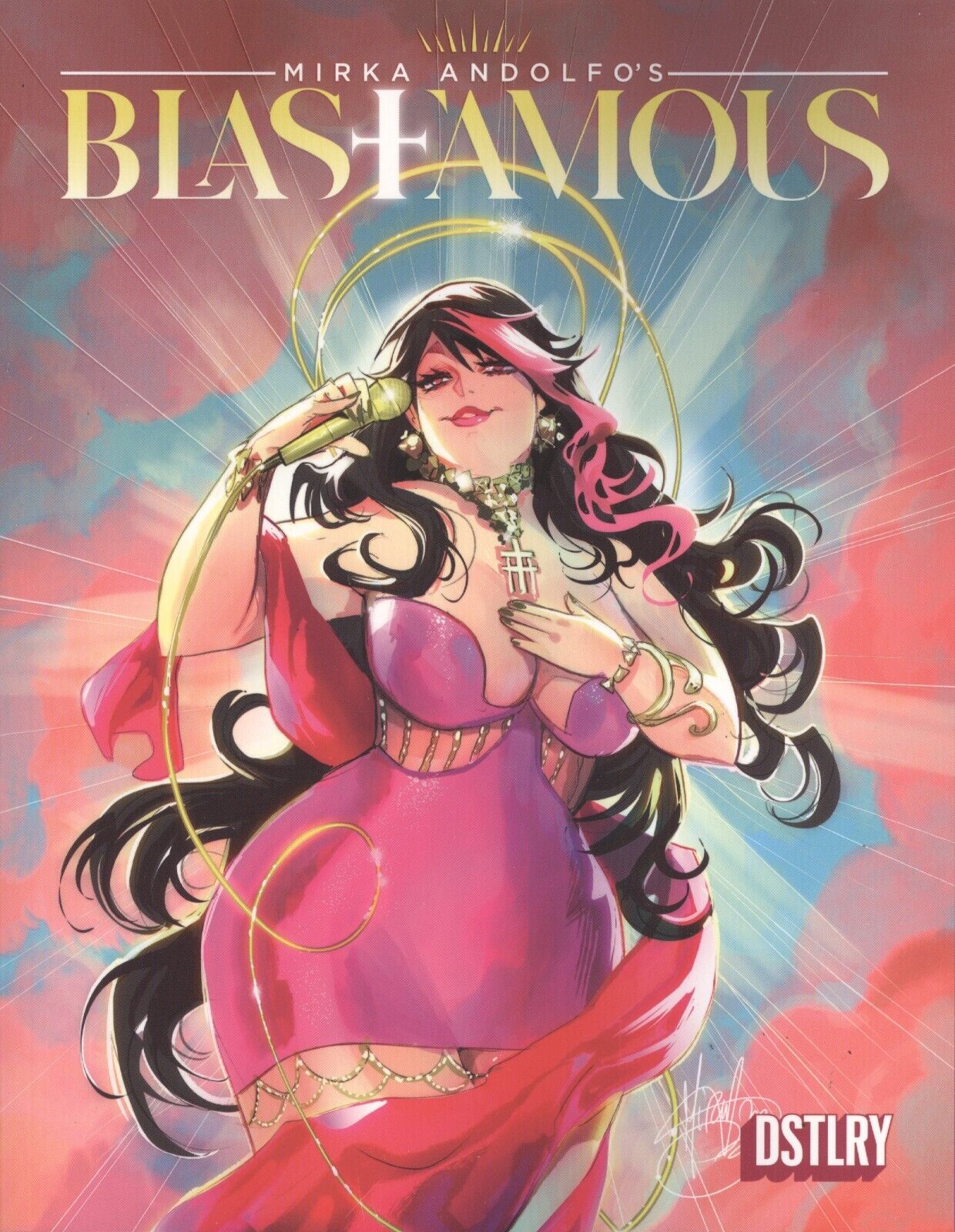 BLASFAMOUS #1 COVER A MIRKA ANDOLFO VF/NM DSTLRY HOHC 2024