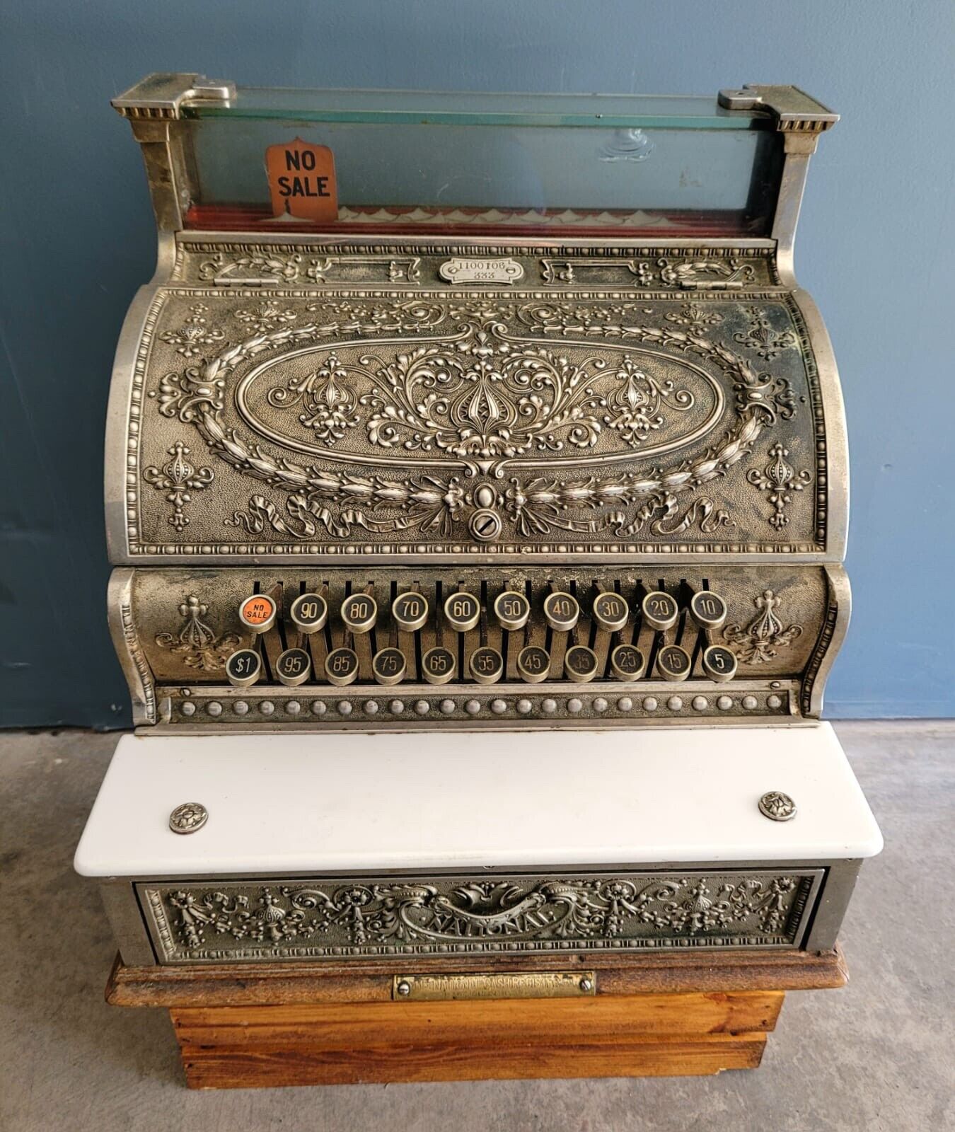 Antique National 333 Cash Register 1912
