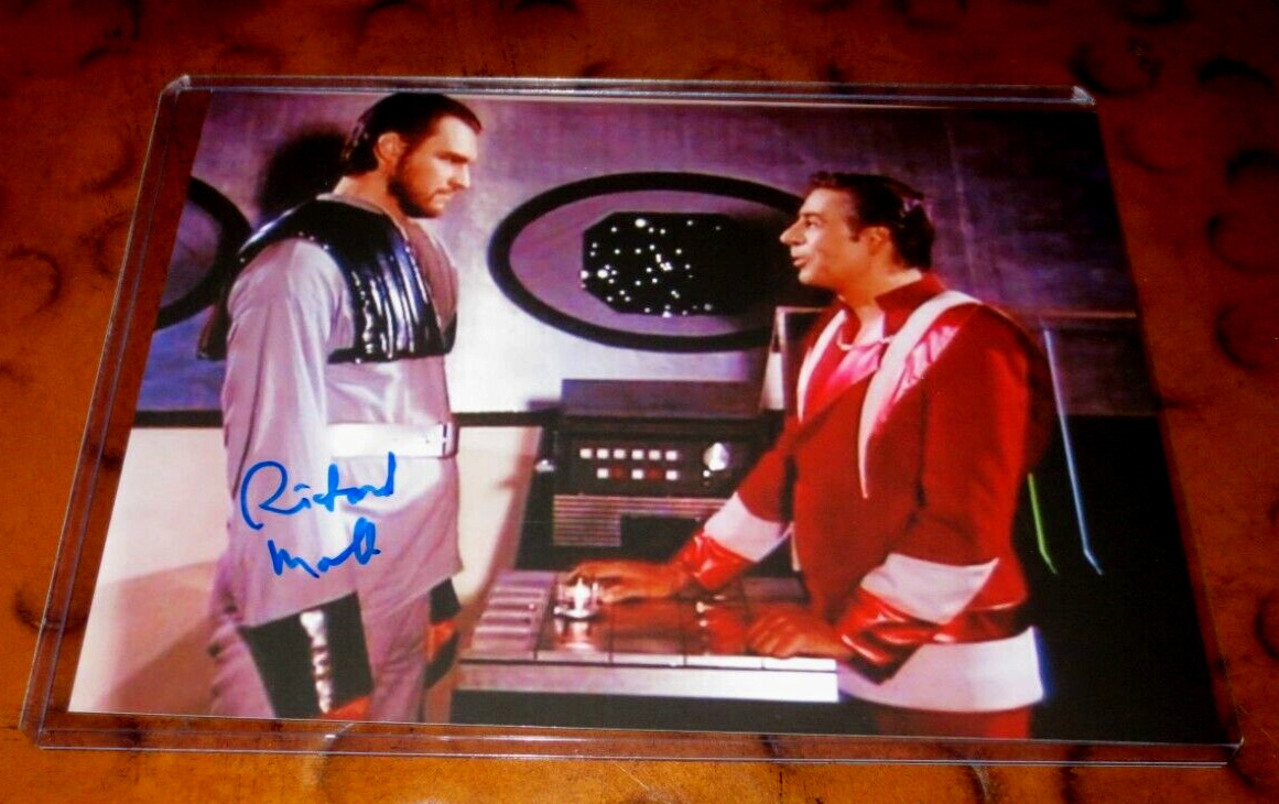 Richard Moll signed autographed photo Buck Rogers 25th Century Ep. Space Rockers