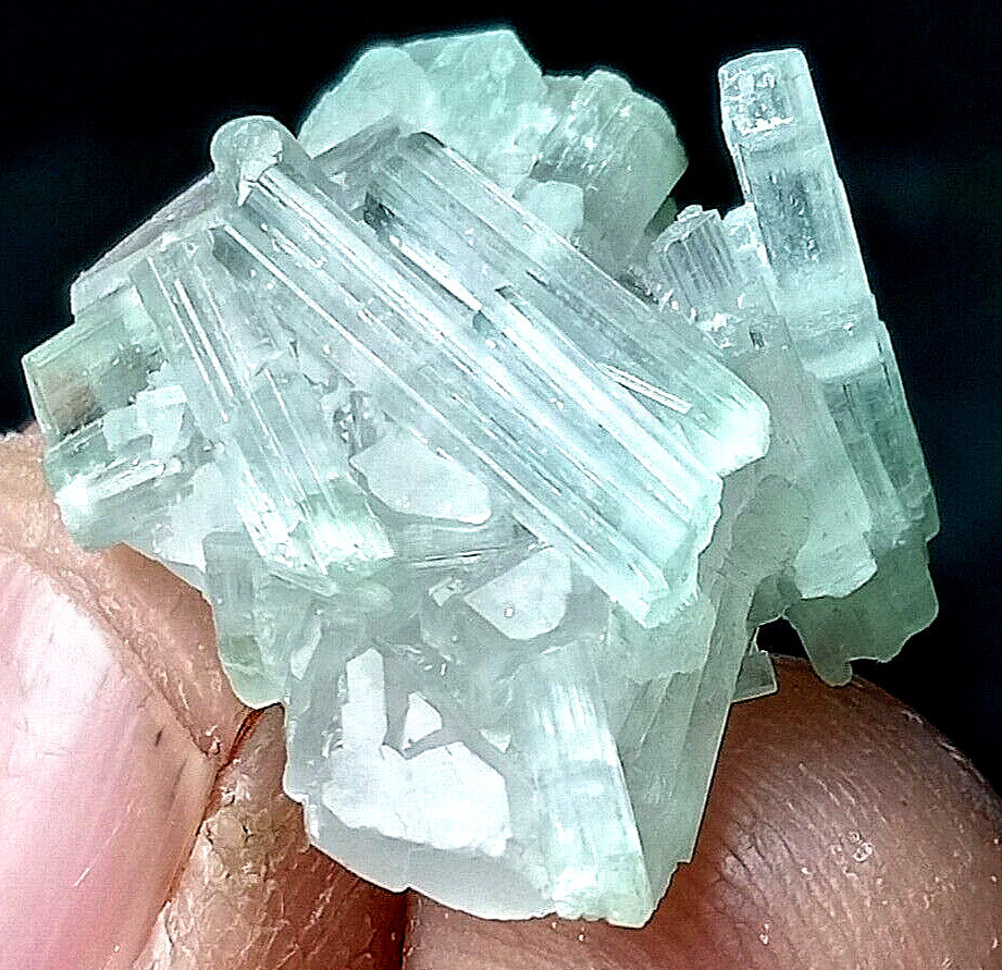 30 Carat Beautiful Top quality TOURMALINE Crystal Bunch specimen @ Afghanistan