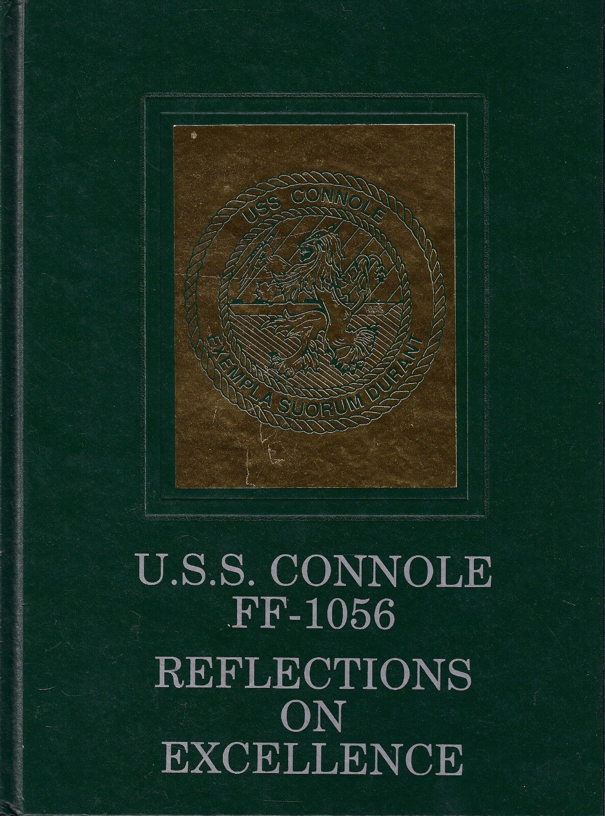 ☆* USS CONNOLE FF-1056 DEPLOYMENT CRUISE BOOK YEAR LOG 1991 - NAVY *☆