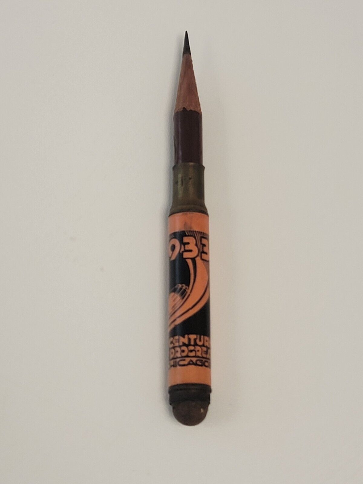 VTG 1933 World\'s Fair bullet pencil Chicago \