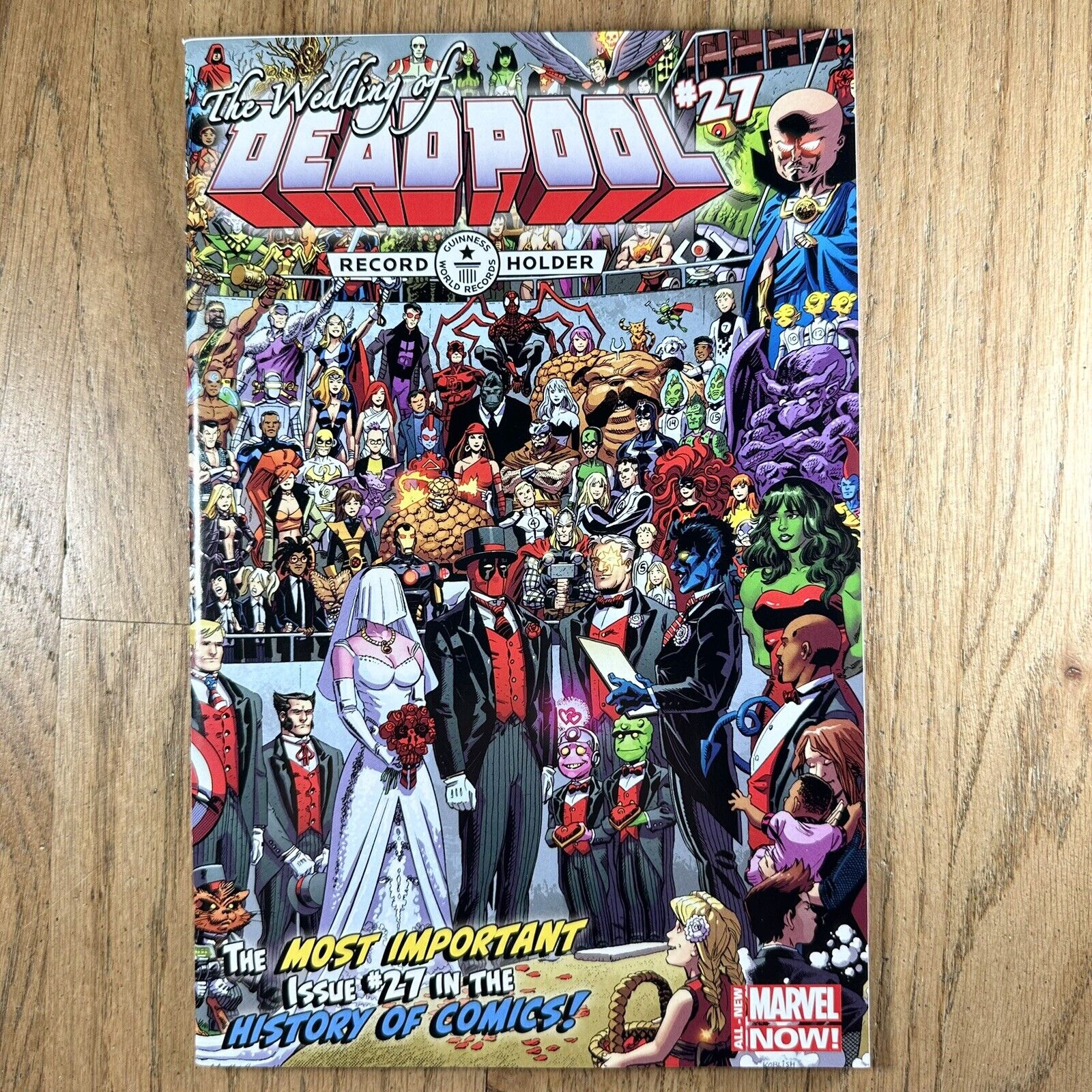 Deadpool #27 The Wedding of Deadpool 1st App Shiklah Marvel Comics 2014 NM-