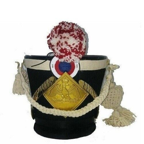 Details about French Napoleonic Shako Helmet, SHAKO