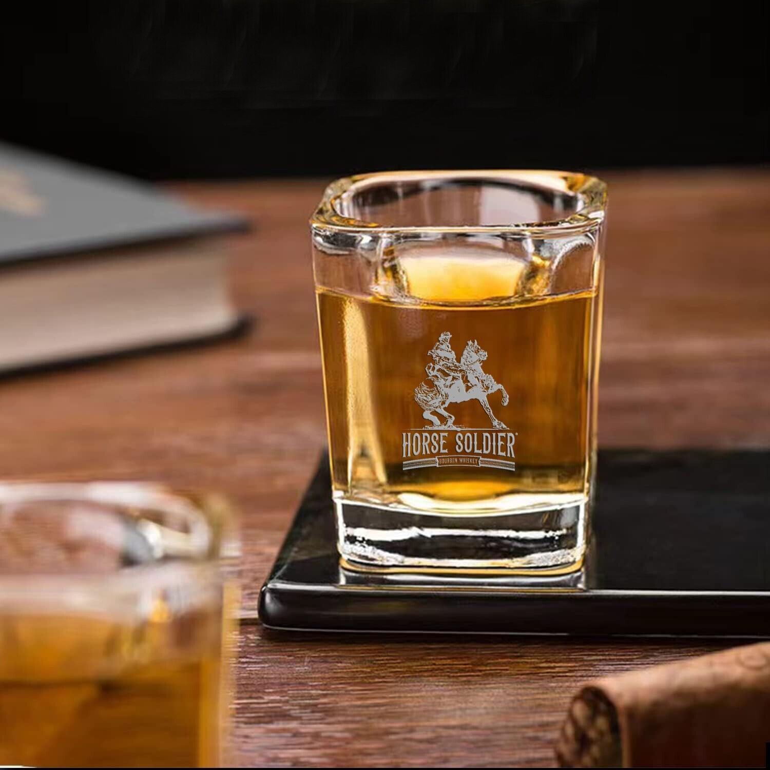 HORSE SOLDIER Whiskey Shot Glass
