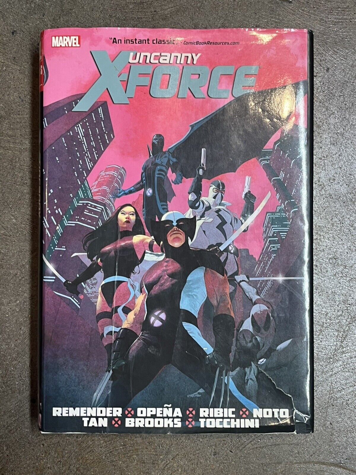 Uncanny X-Force Omnibus Remender Wolverine Fantomex Deadpool Psylocke Marvel
