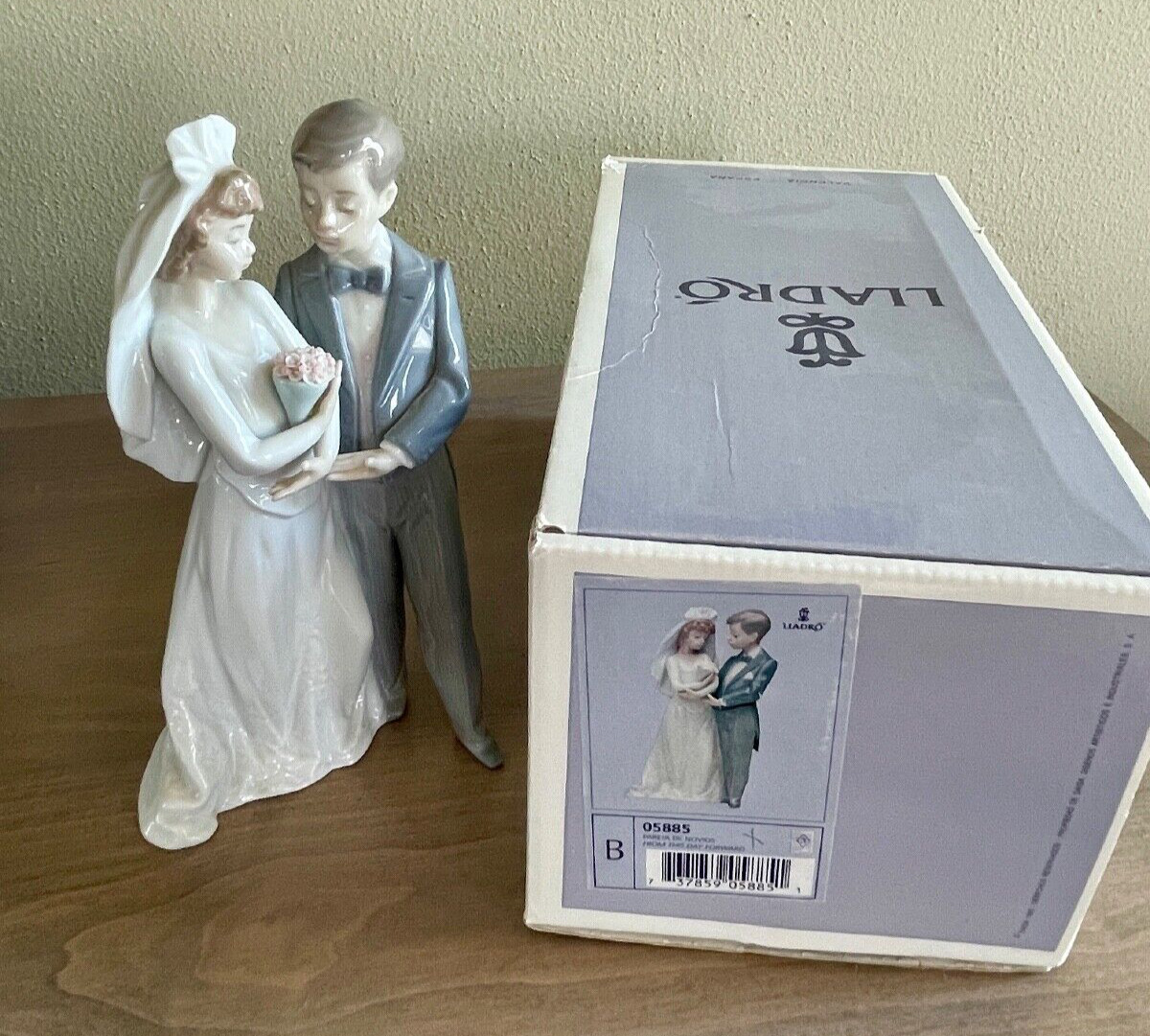 Lladro 5885 Wedding FROM THIS DAY FORWARD Figurine With Box 