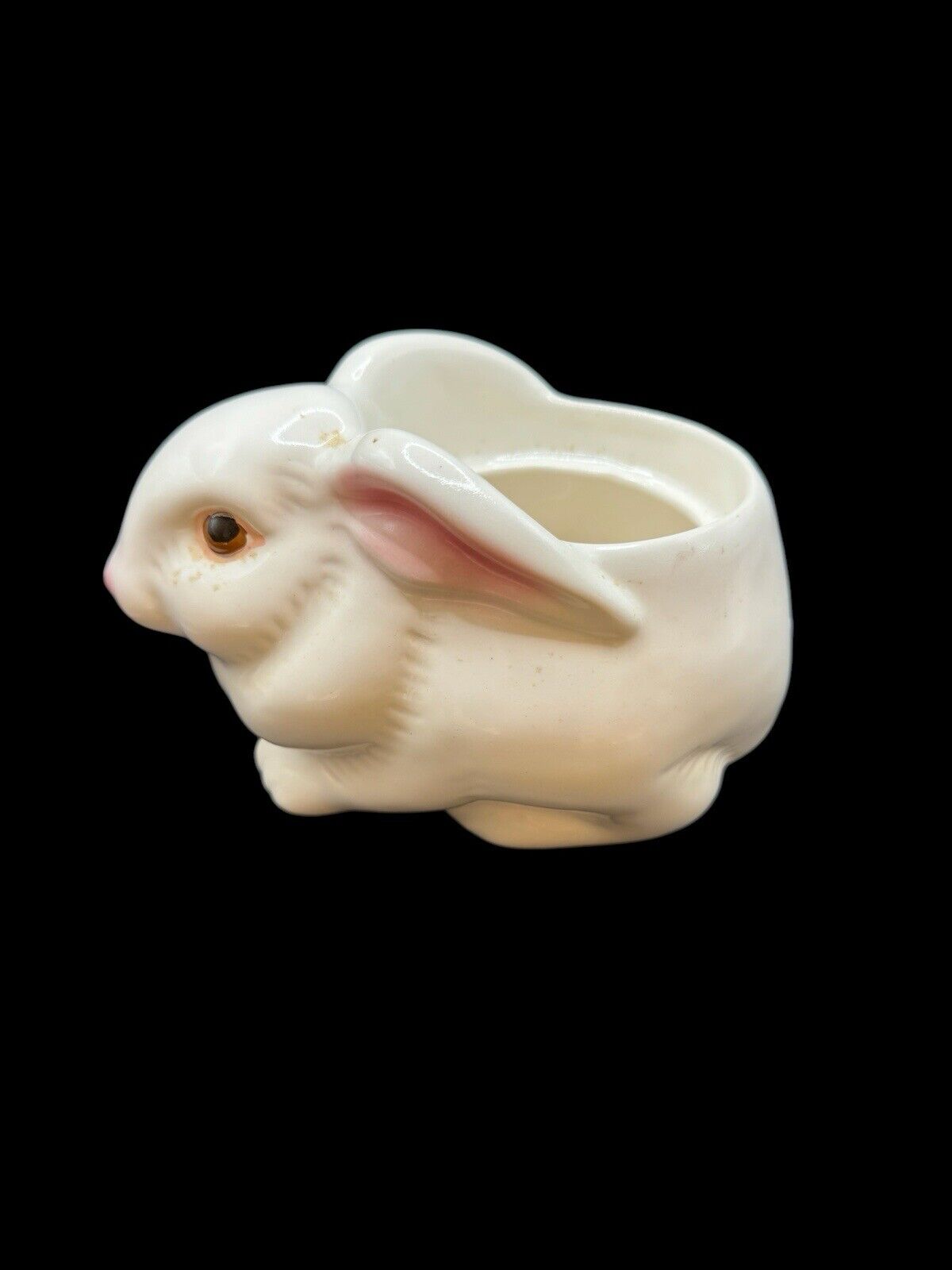 Collectible Hand-Painted In Brazil Avon Bunny Planter