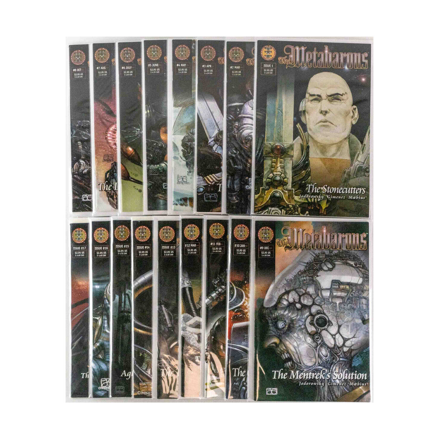 Humanoids Pub Comic Metabarons Complete Collection - Issues #1-17 EX