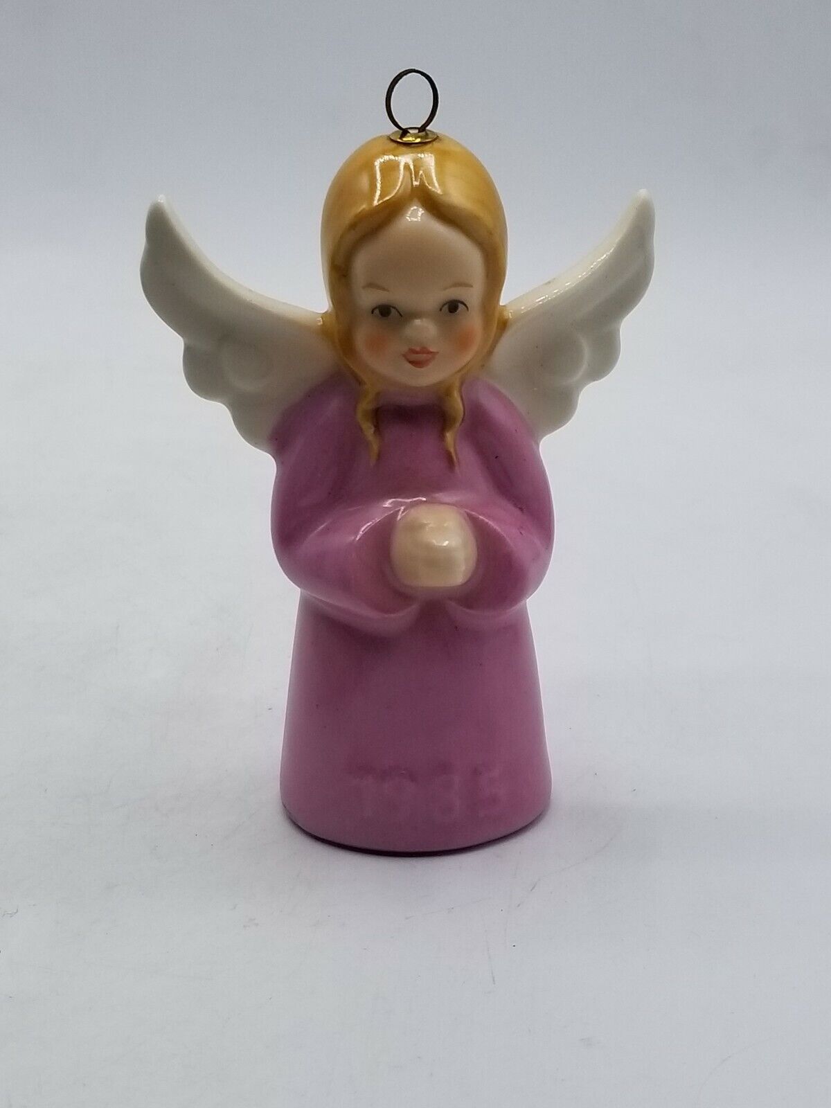 Goebel 1985 Annual Ornament Pink Angel Figurine Eighth Edition