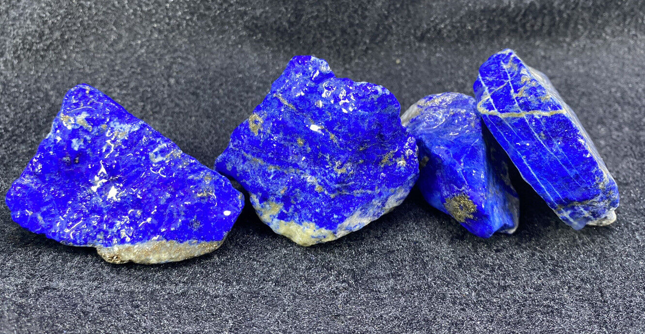 Lapis Lazuli Rough Raw Premium grade AAA cabs cutter gemstone crystals 373gm L9