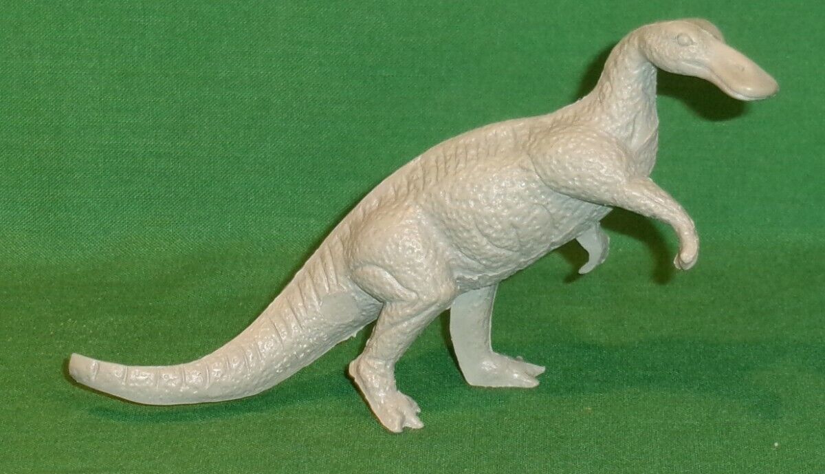 Vintage Marx Trachodon Dinosaur Figure Gray 1950s-1960s Dinosaur Playset