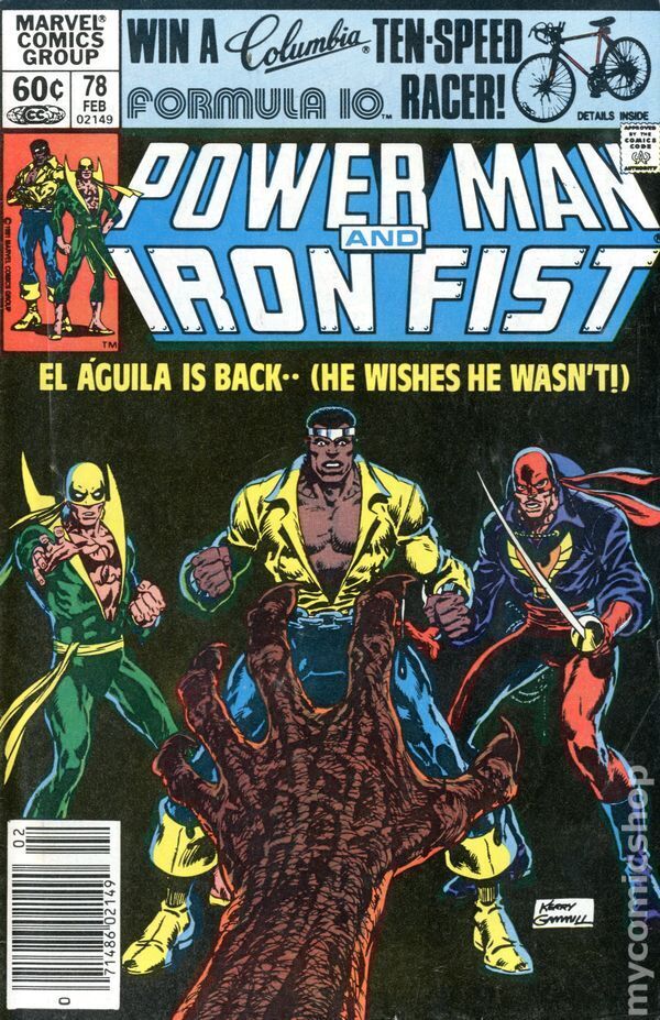 Power Man and Iron Fist Mark Jewelers #78MJ FN 1982 Stock Image