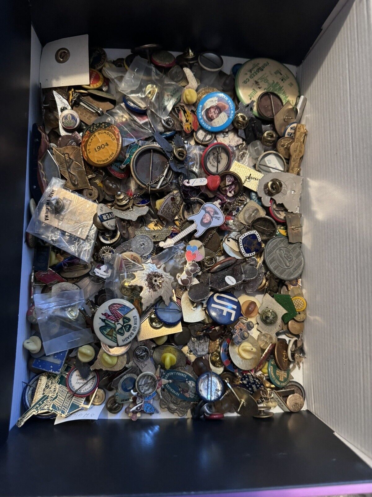 At Least 450+ Pins From A LIFETIME COLLECTORS COLLECTION. Vintage