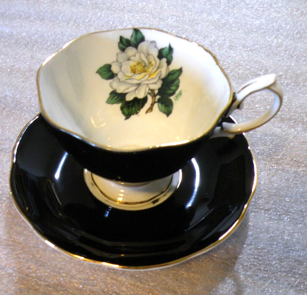Vintage Teacup and Saucer -ROYAL ALBERT Bone China  Made in England