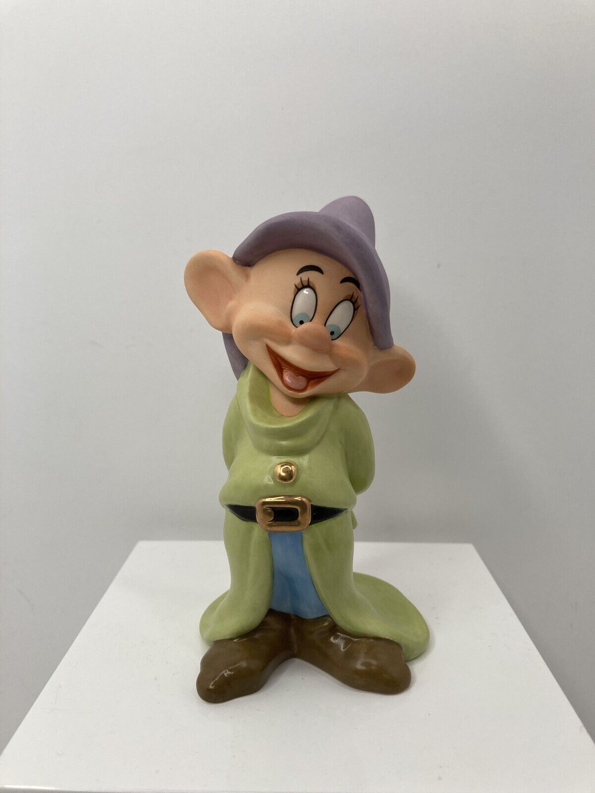 WDCC Disney Dopey Gleeful Grin From Snow White Membership Gift Sculpture 2009 