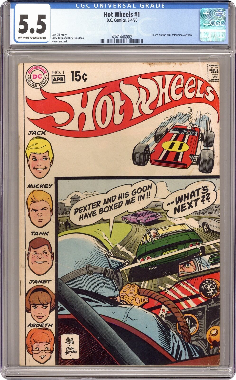 Hot Wheels #1 CGC 5.5 1970 4341446002