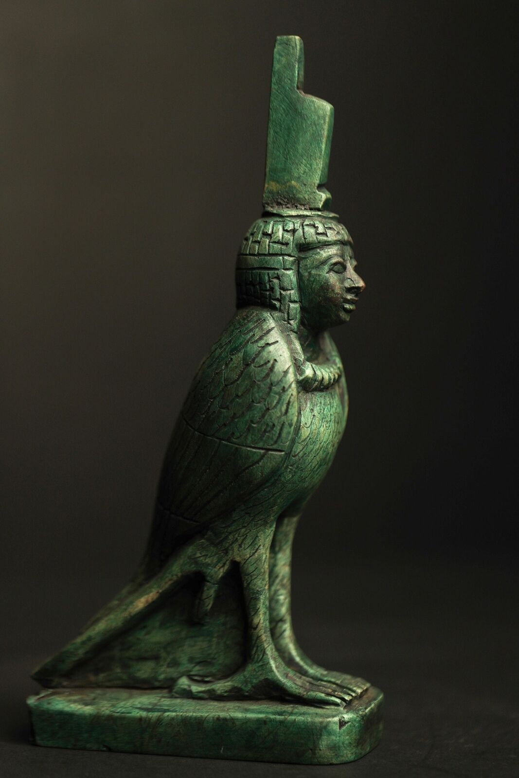Handcrafted Ancient Egypt Ba-Bird Figurine - Symbol of the Soul\'s Journey