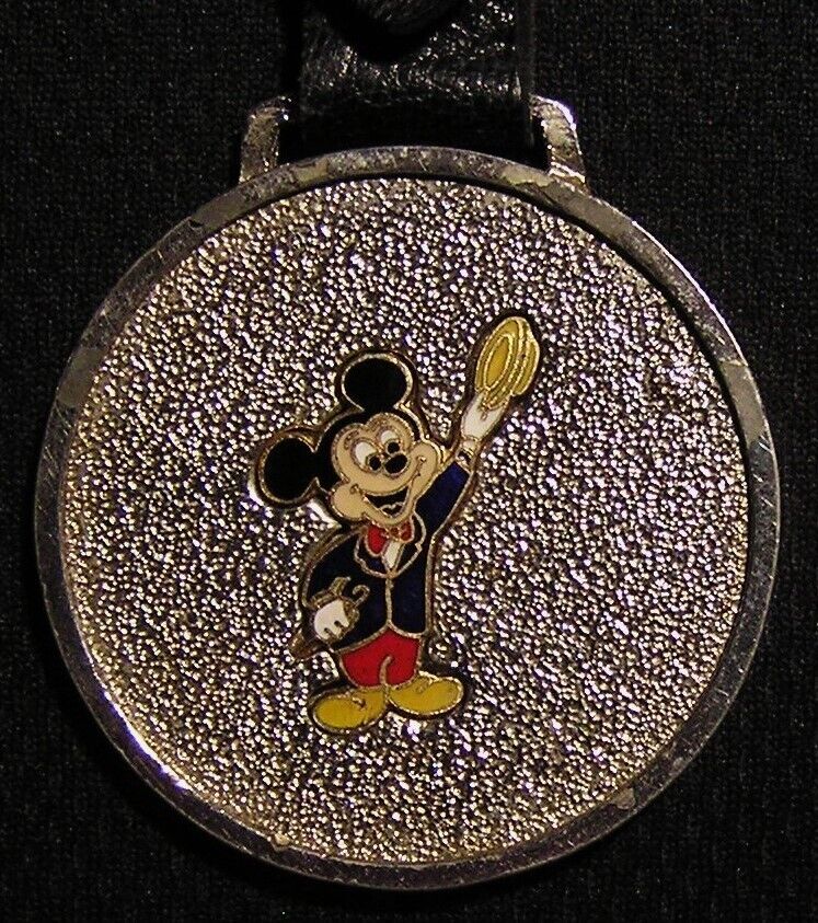 VINTAGE MICKEY MOUSE WATCH FOB - WALT DISNEY PRODUCTIONS