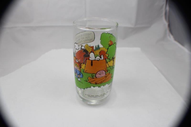 VINTAGE 1968 Camp Snoopy Collection Collectible Drinking Glass MCDONALD\'S