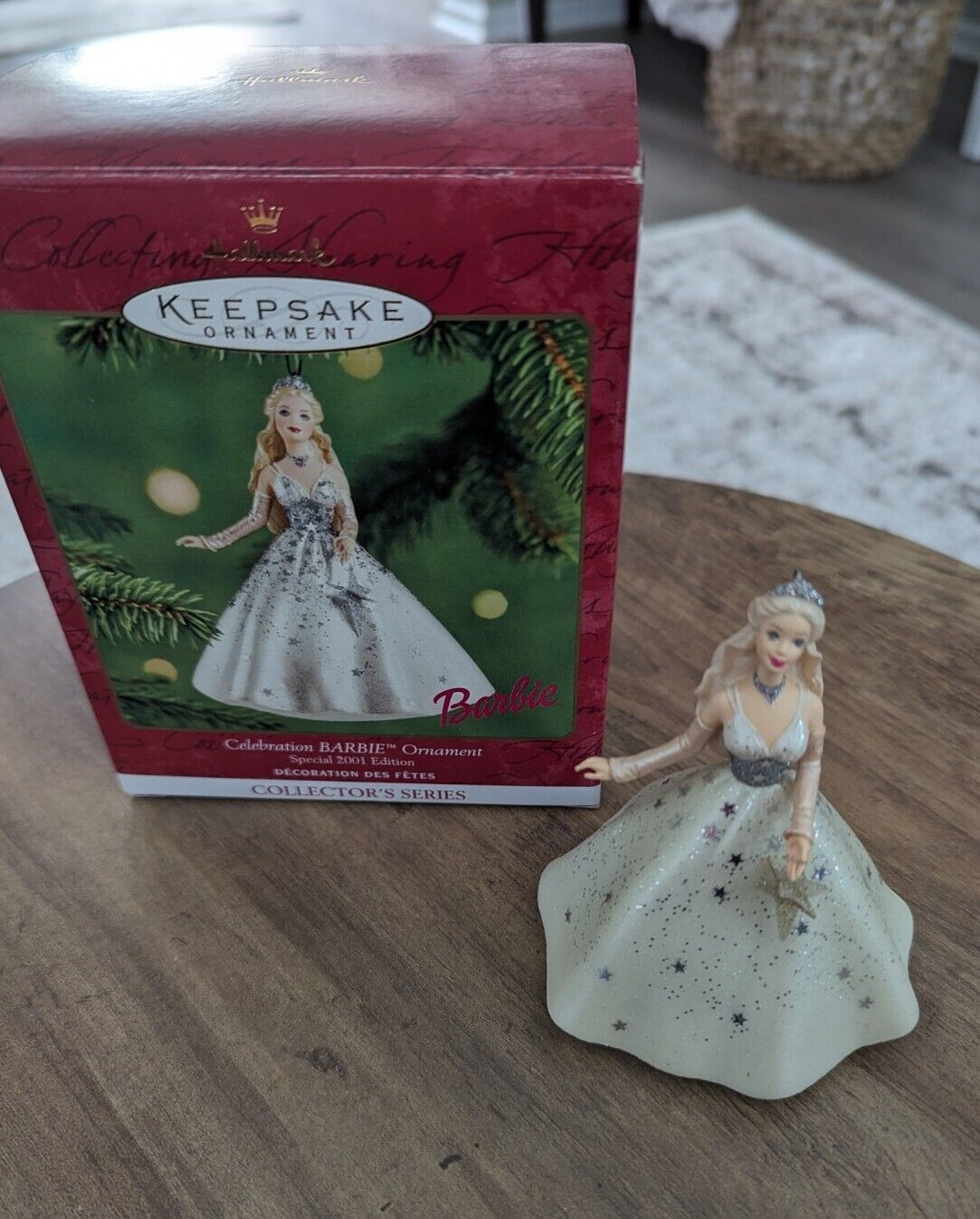 Hallmark Keepsake Ornament Celebration Barbie Special 2001 Edition Christmas