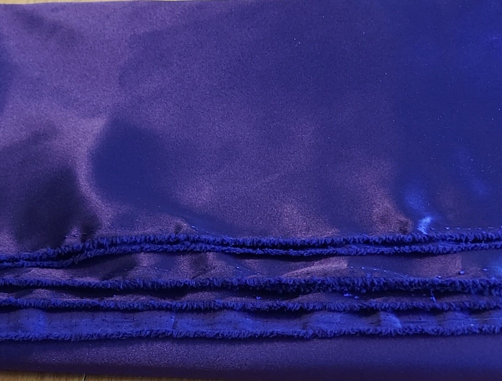 Purple Satin Fabric 6 1/2 Yards By 45\