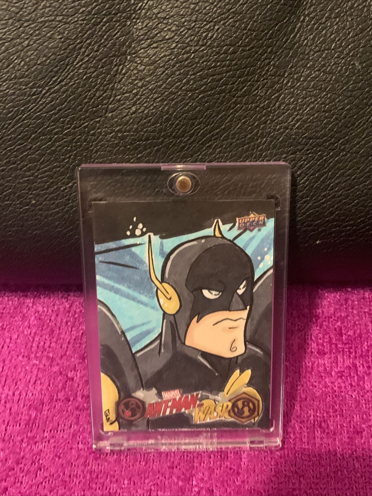 2018 UD MARVEL ANT-MAN AND THE WASP ARTIST BATMAN SKETCH CARD SP# 1/1 WILLS