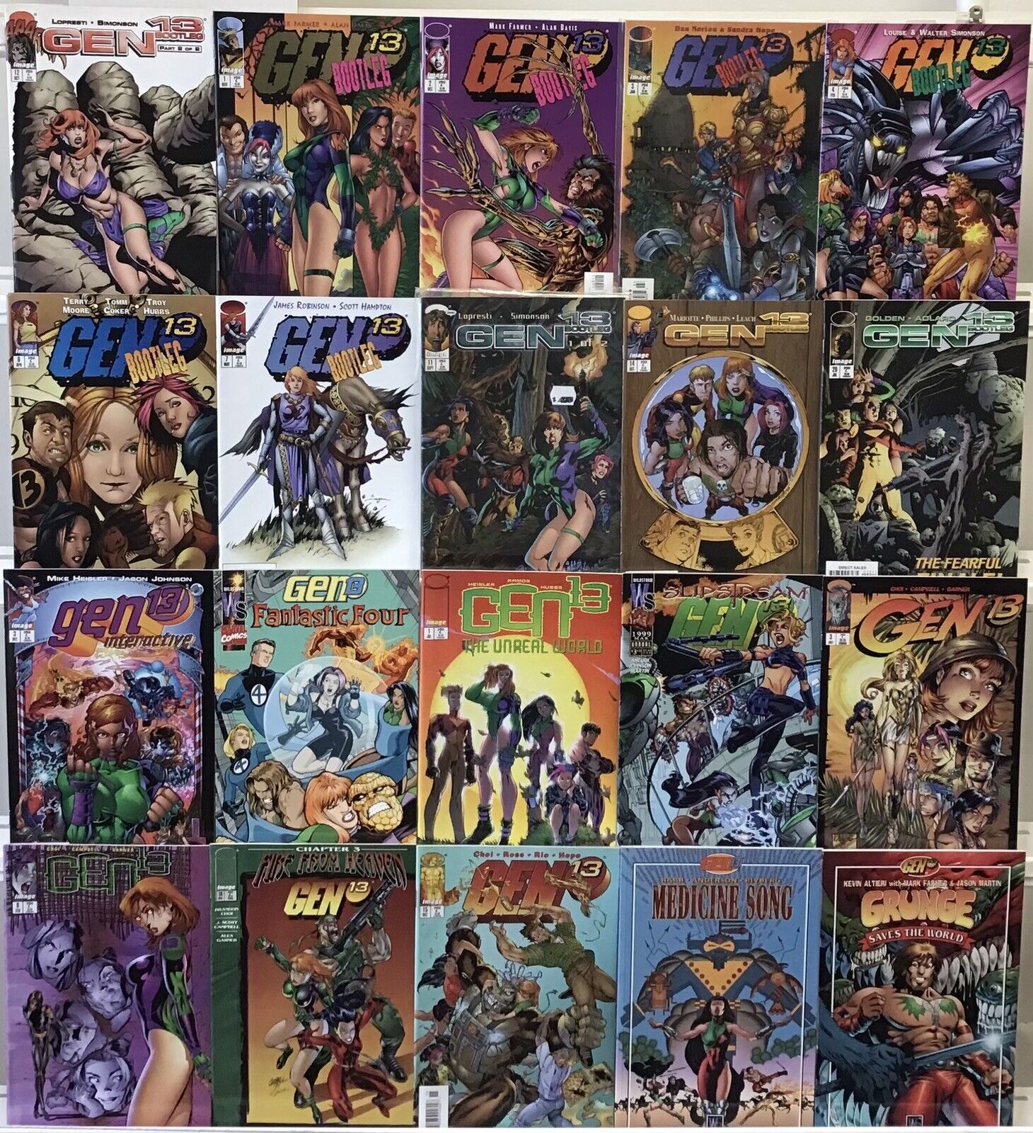 Image Comics - Gen13 - Comic Book Lot of 20