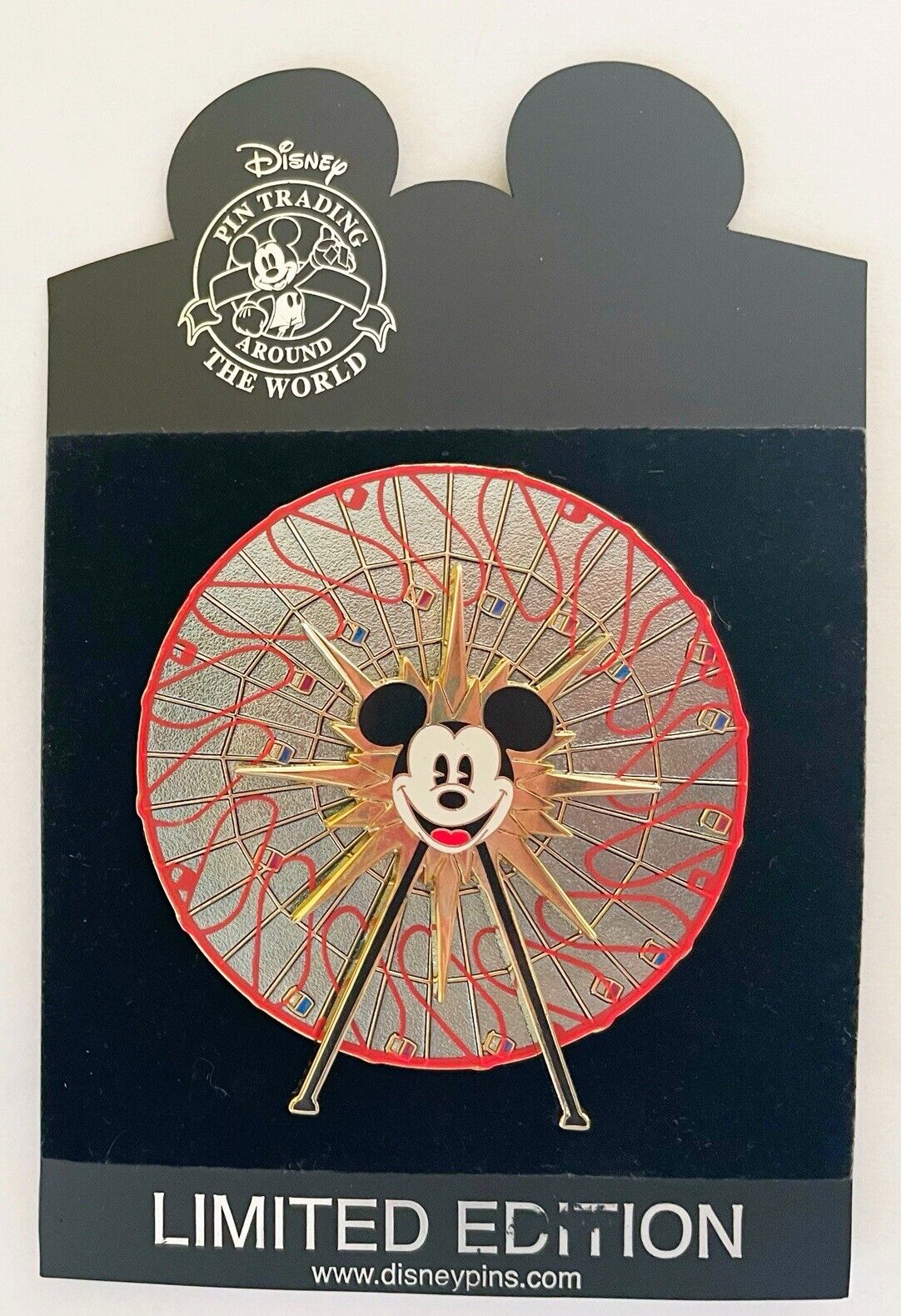 Disney WDI Pin California Adventure Mickey’s Fun Wheel 1 Year Anniversary LE 300