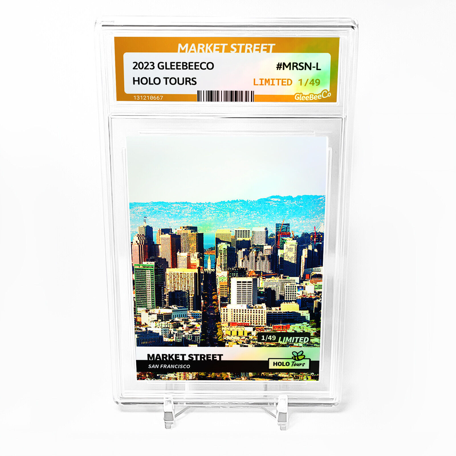 MARKET STREET Card 2023 GleeBeeCo Holo Tours #MRSN-L Limited to Only /49