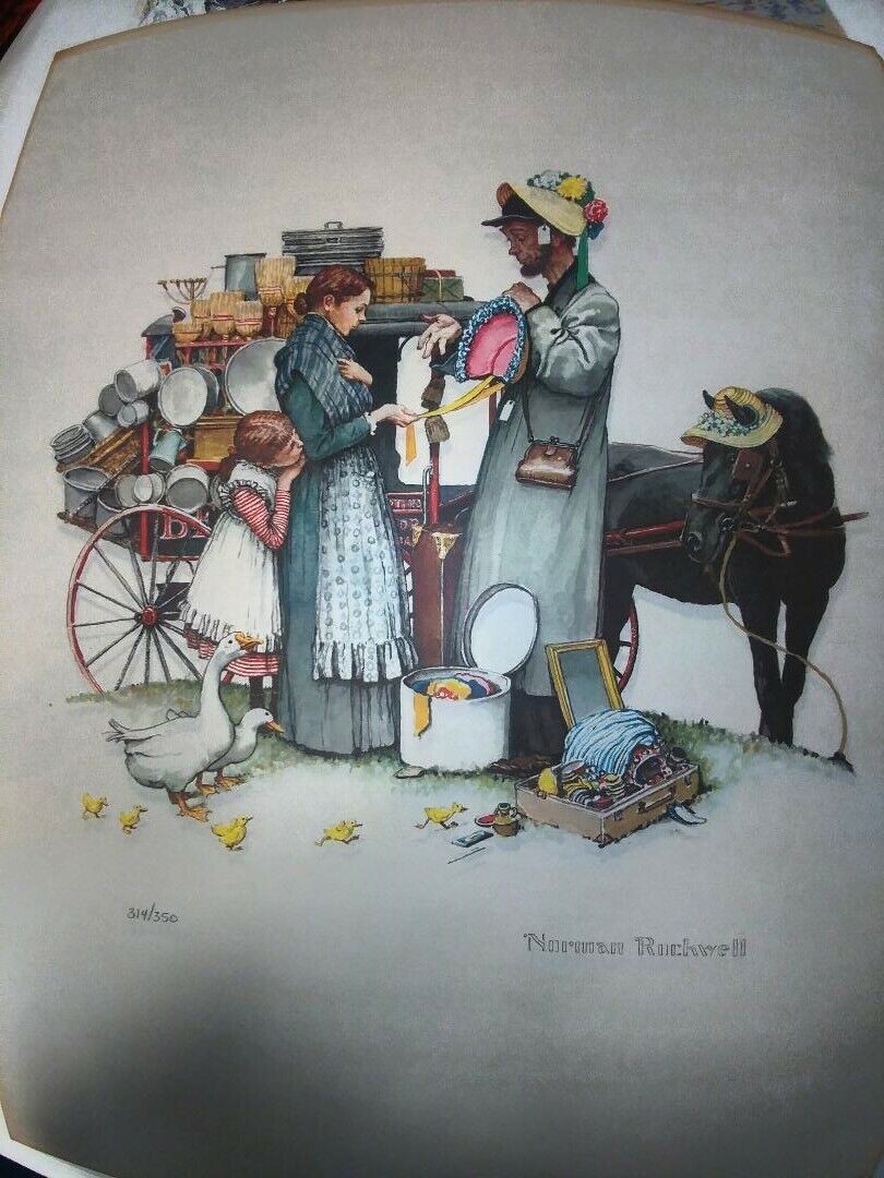 Limited Edition by Norman Rockwell Limited edition 1962