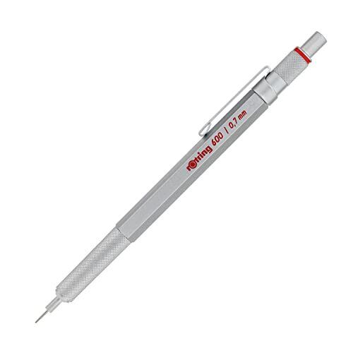 rOtring 600 Mechanical Pencil 0.7 mm Silver Barrel