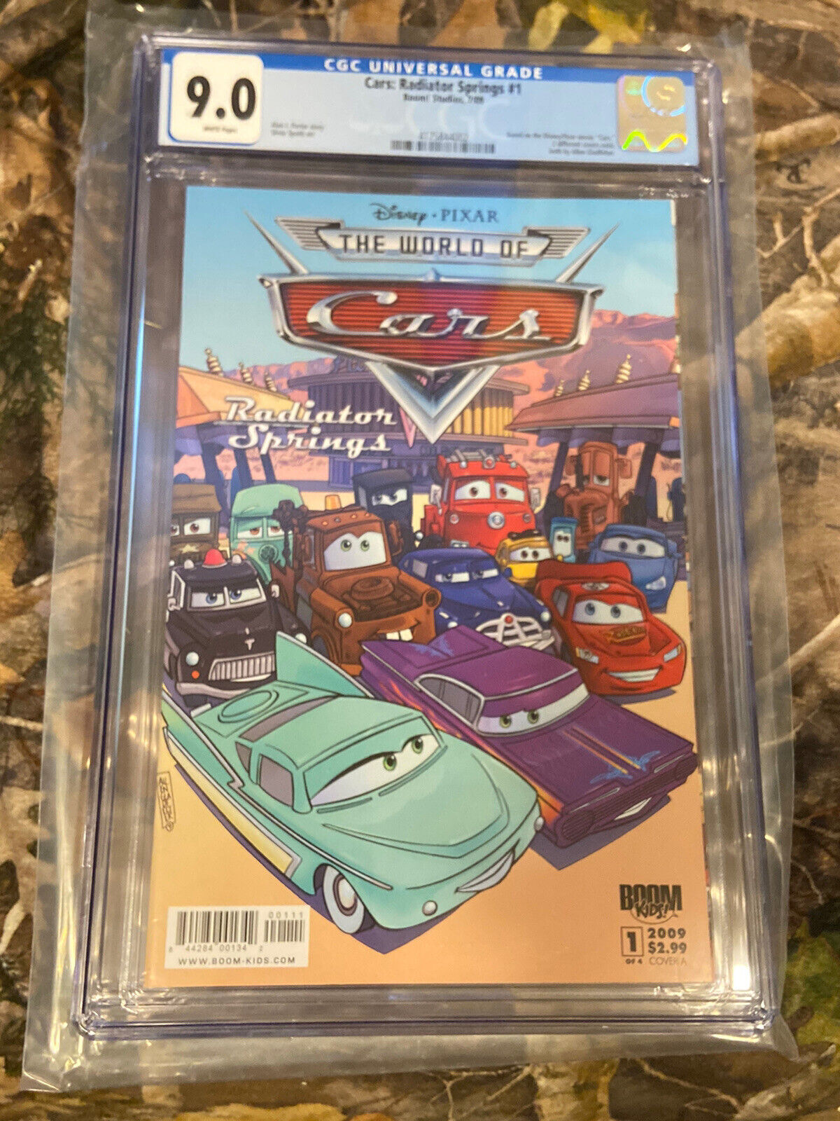 Cars: Radiator Springs 1 7/09 Boom Studios CGC 9.0 (1st Cover-A)
