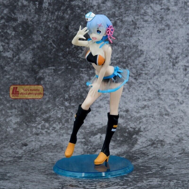 Anime Re Life In a Different World Rem Bikini skirt Cute PVC Figure Toy Gift